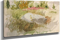Rocks And Shrubs by Edwin Austin Abbey