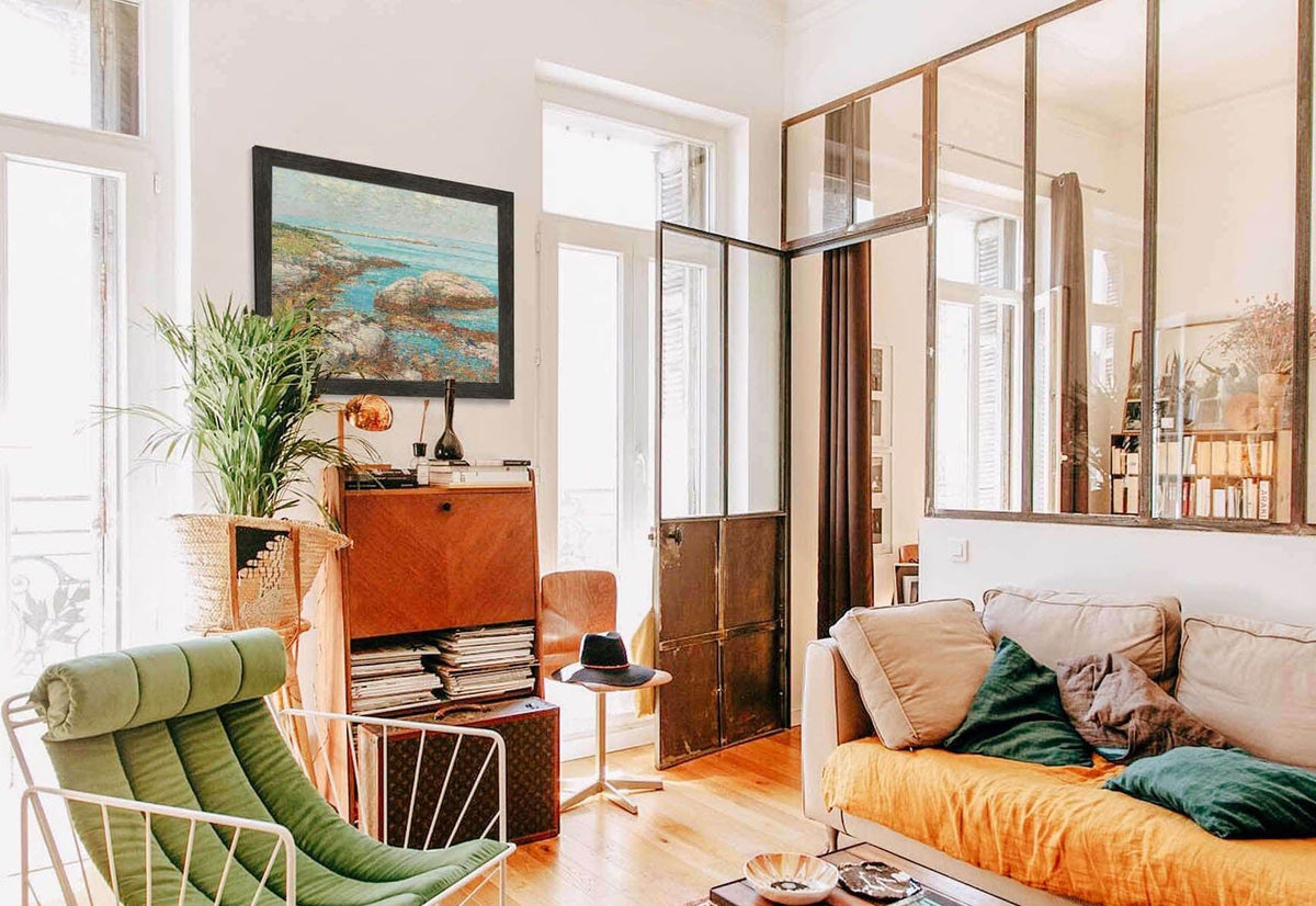 Rocks At Appledore Morning by Childe Hassam