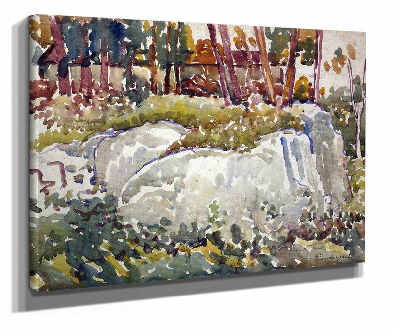Rocks Maine by Maurice Prendergast