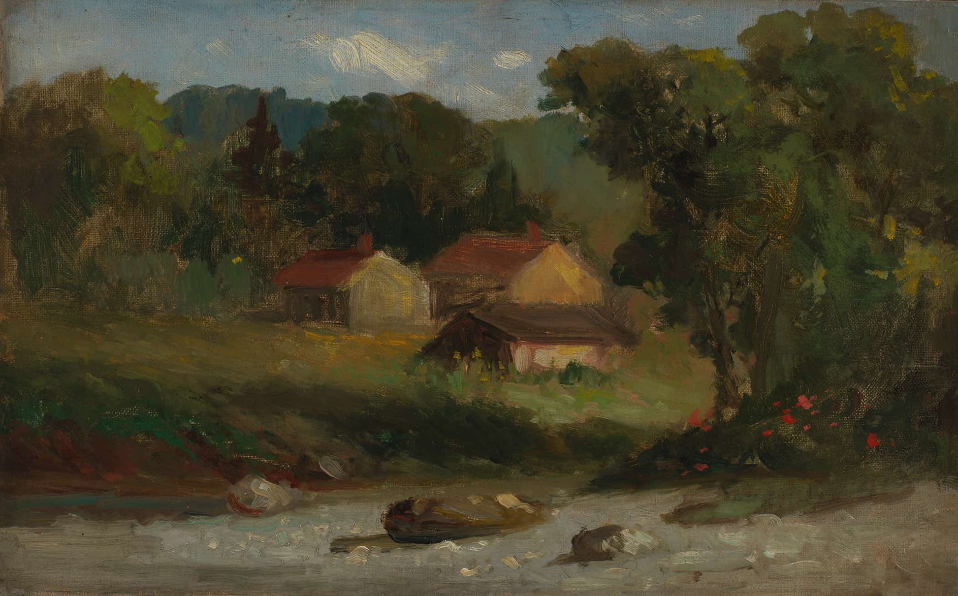 Rocky Farm Newport by Edward Mitchell Bannister
