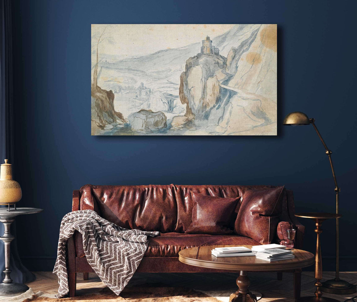 Rocky Landscape Th Century by Jan Brueghel The Elder