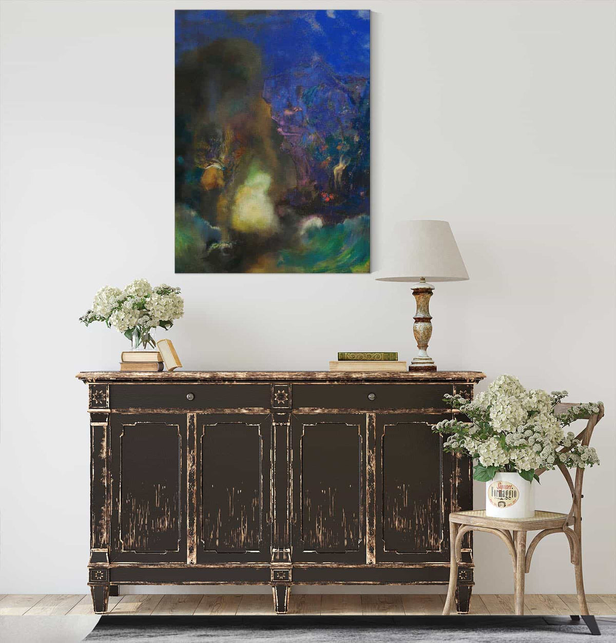 Roger And Angelica by Odilon Redon