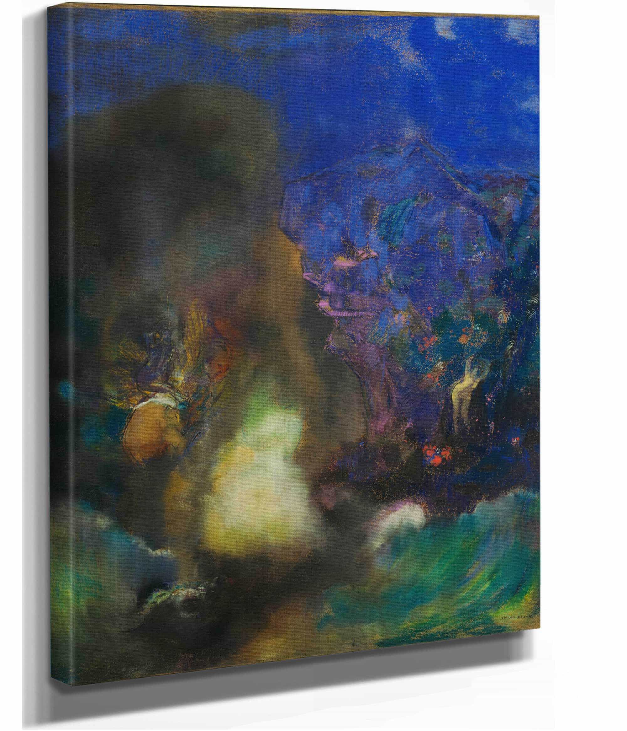 Roger And Angelica by Odilon Redon