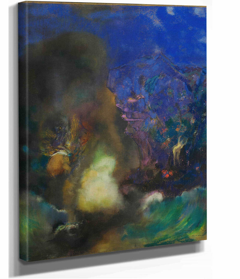 Roger And Angelica by Odilon Redon