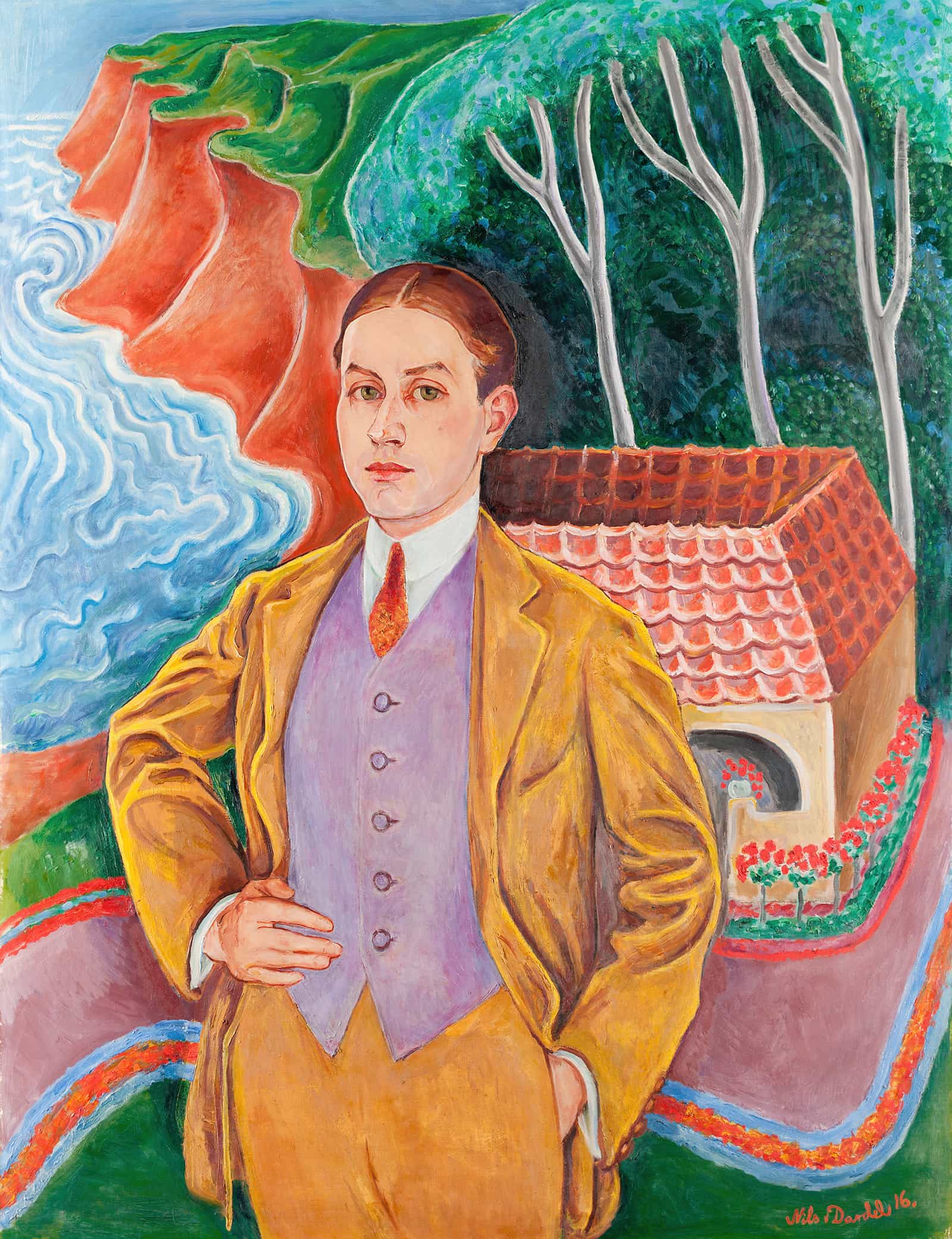 Rolf De Mare S by Nils Dardel