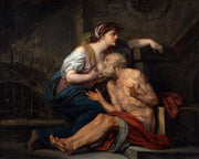 Roman Charity About by Jean Baptiste Greuze