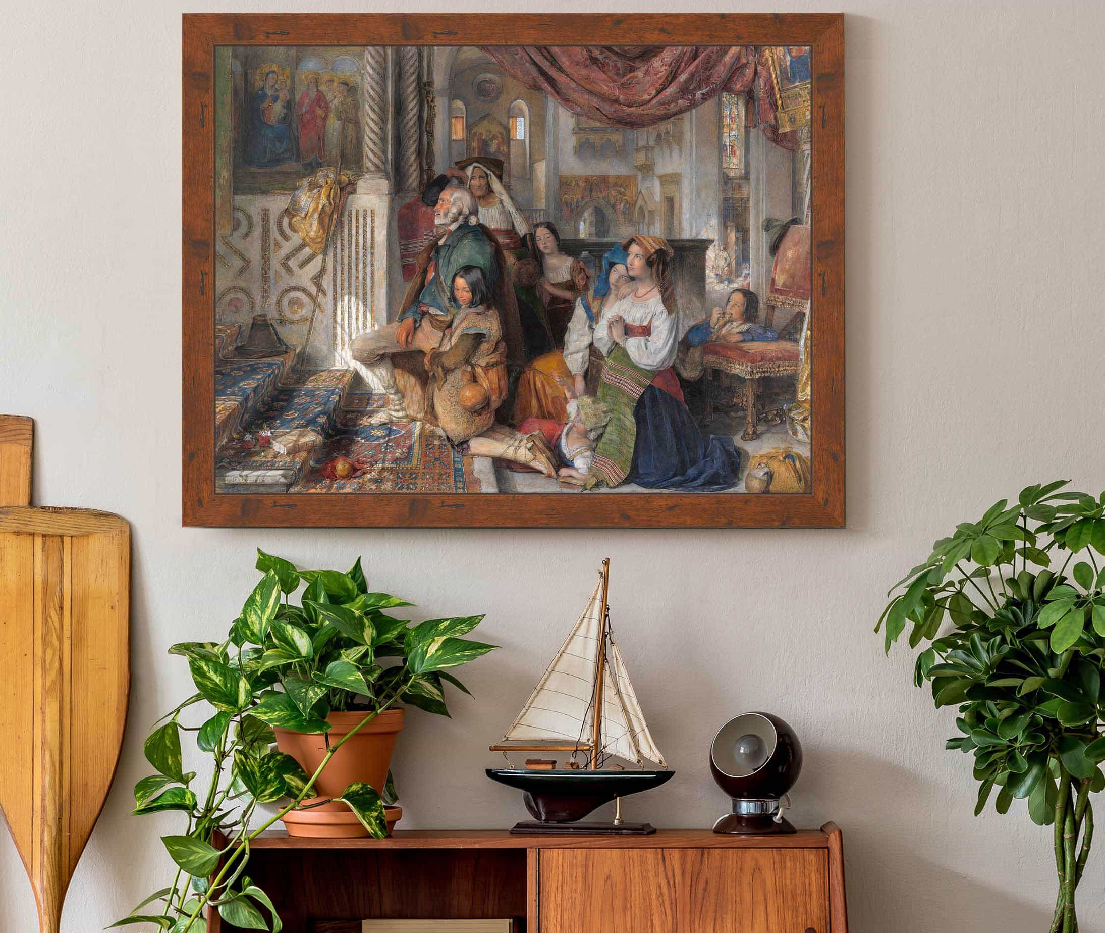 Roman Pilgrims by John Frederick Lewis