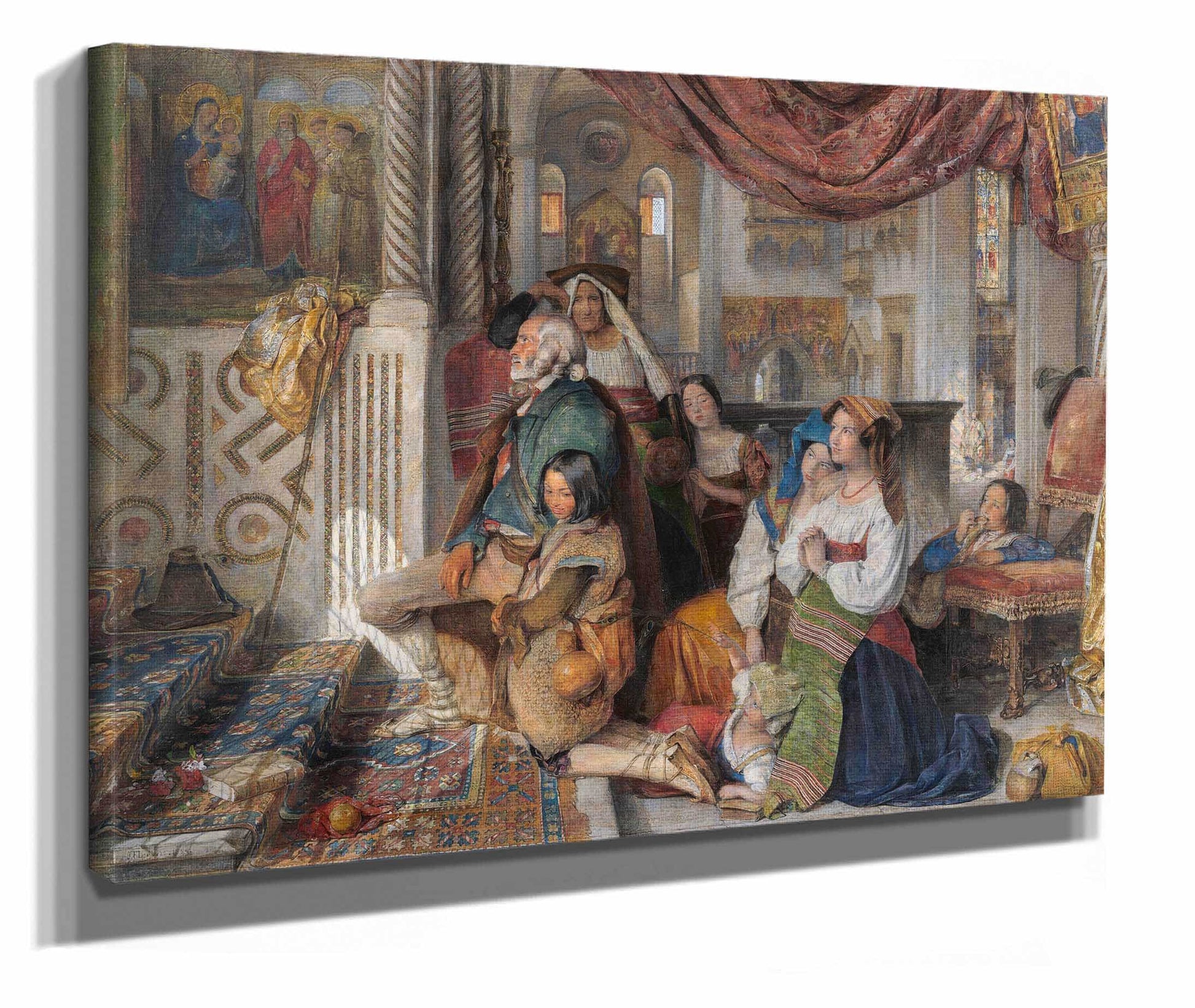 Roman Pilgrims by John Frederick Lewis