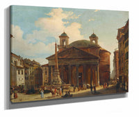 Rome The Pantheon by Ippolito Caffi