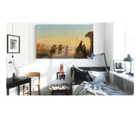 Rome The Via Appia At Dawn by Ippolito Caffi