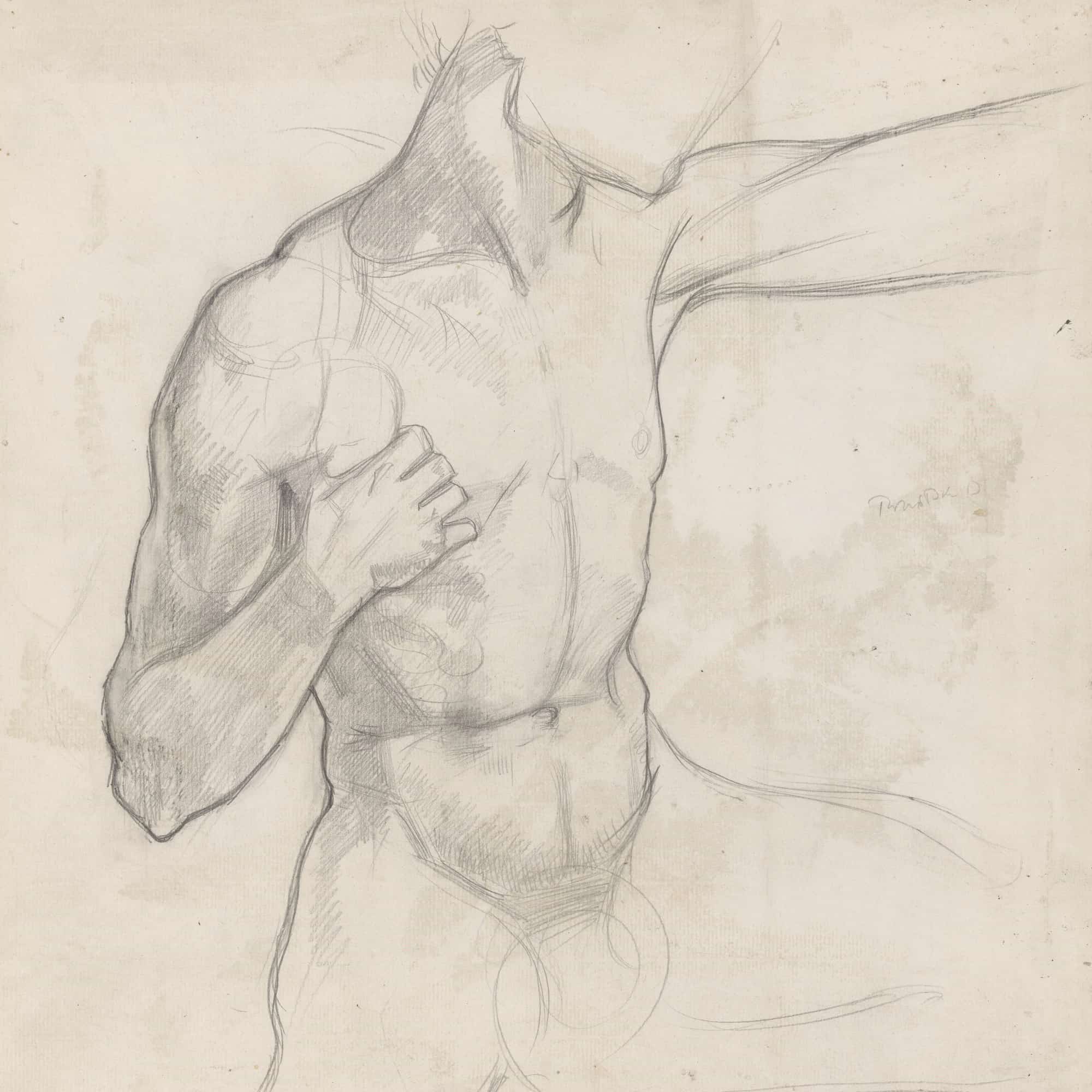 Romp Van Mannelijk Naakt  by Richard Nicolaus Roland Holst