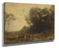 Ronde De Nymphes by Jean Baptiste Camille Corot