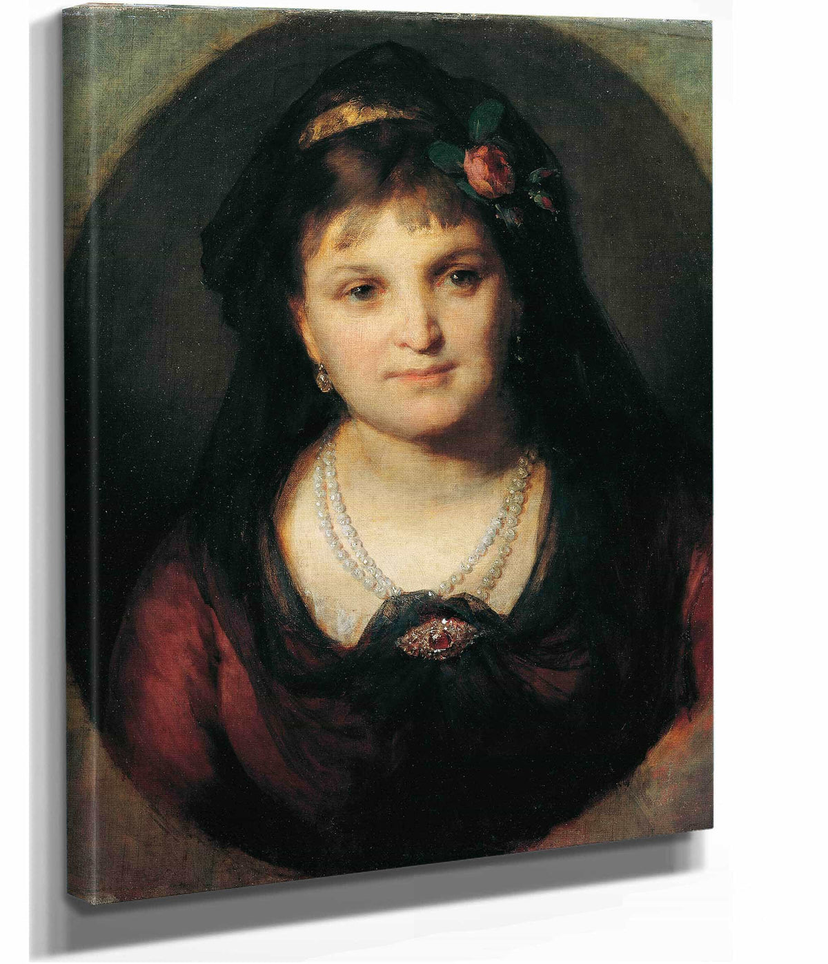 Rosalia Hermann by Friedrich Von Amerling