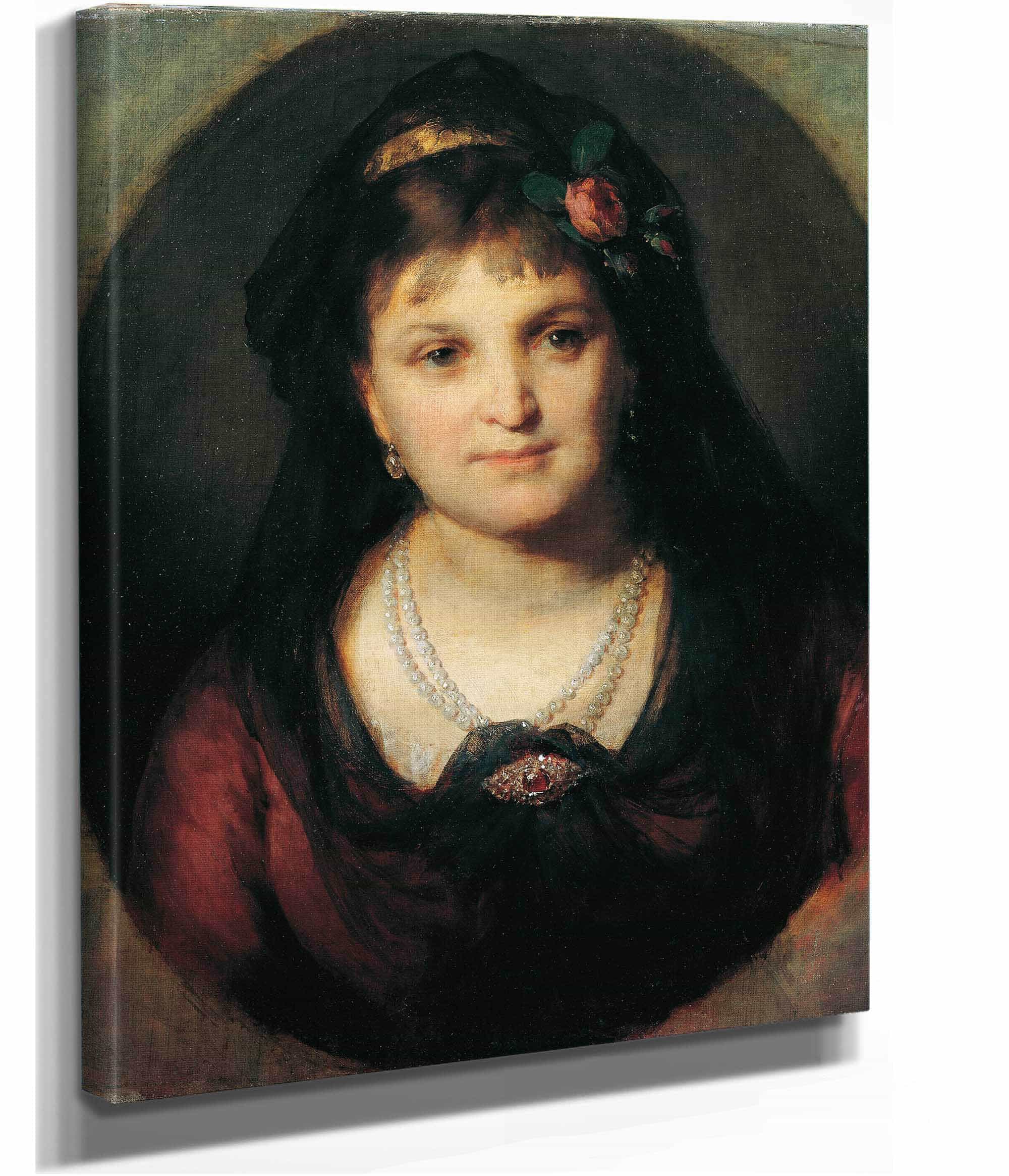 Rosalia Hermann by Friedrich Von Amerling