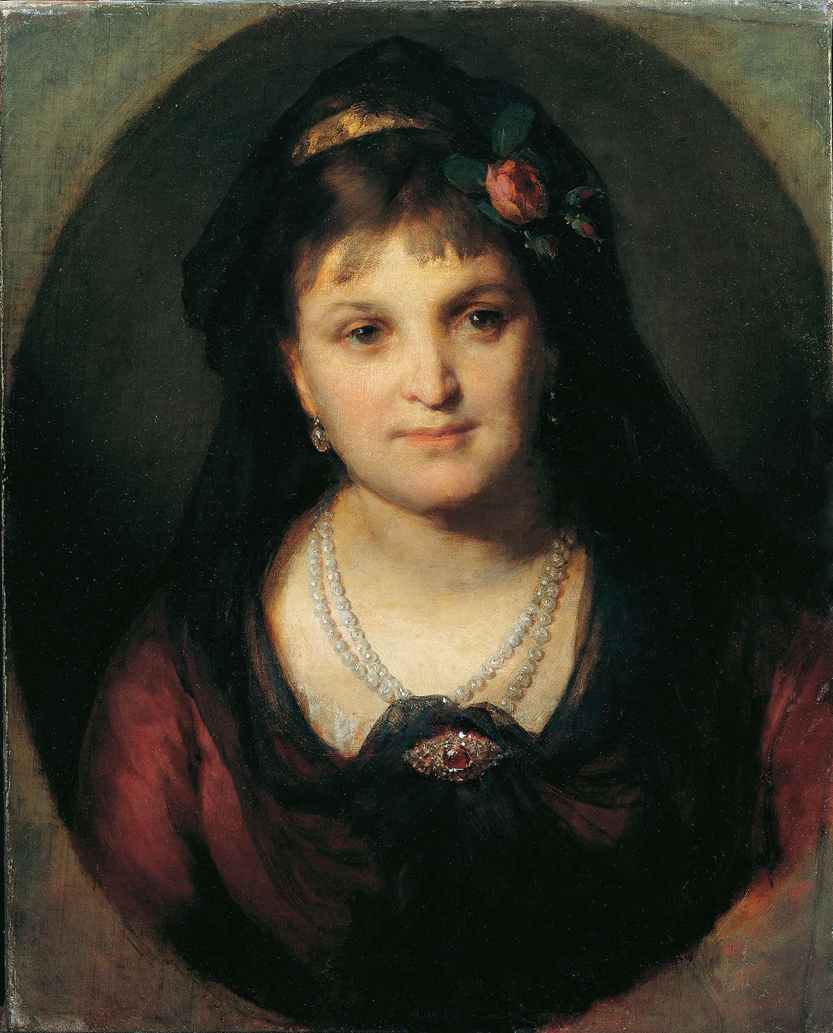 Rosalia Hermann by Friedrich Von Amerling