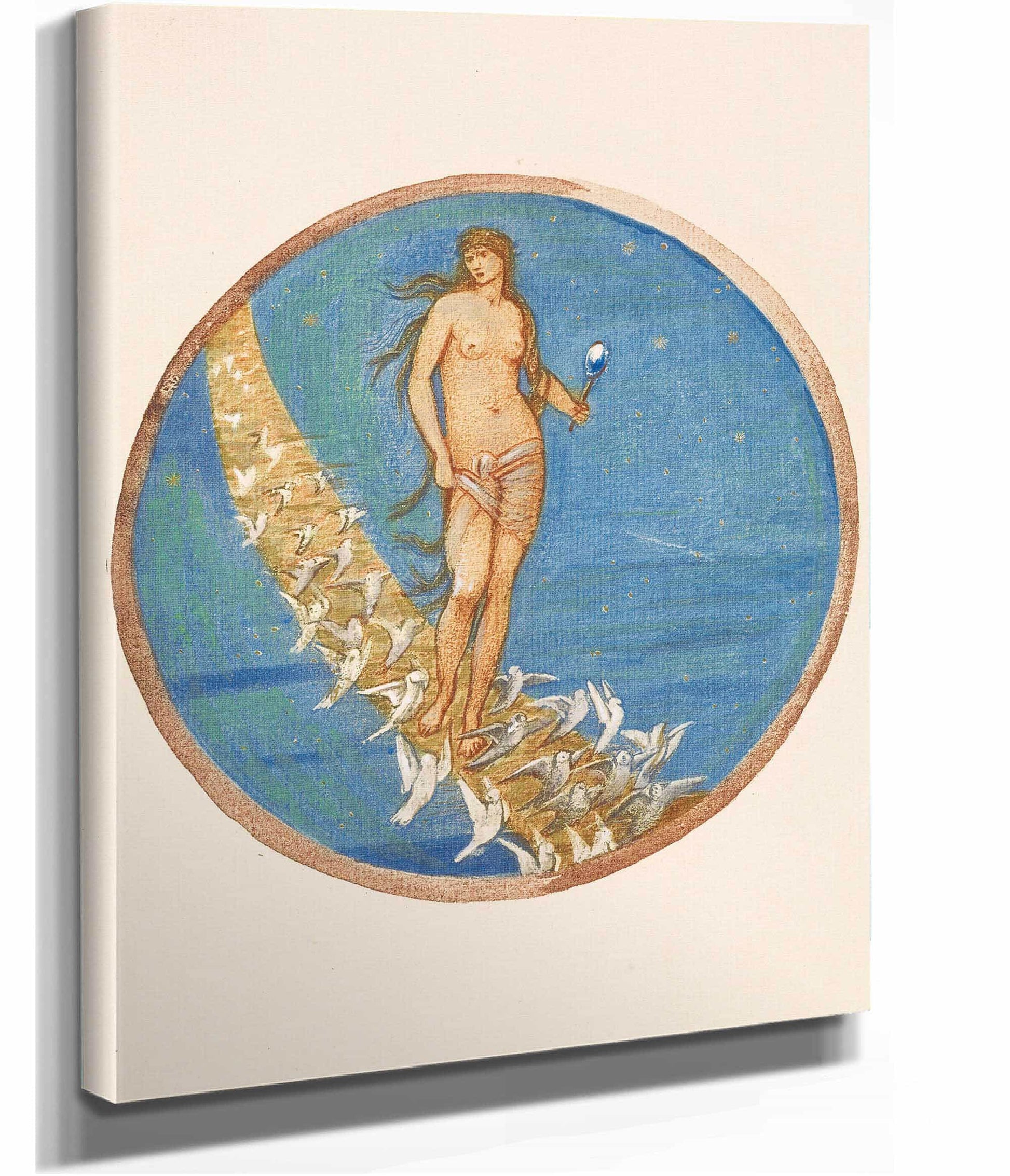 Rose Of Heaven by Sir Edward Coley Burne Jones