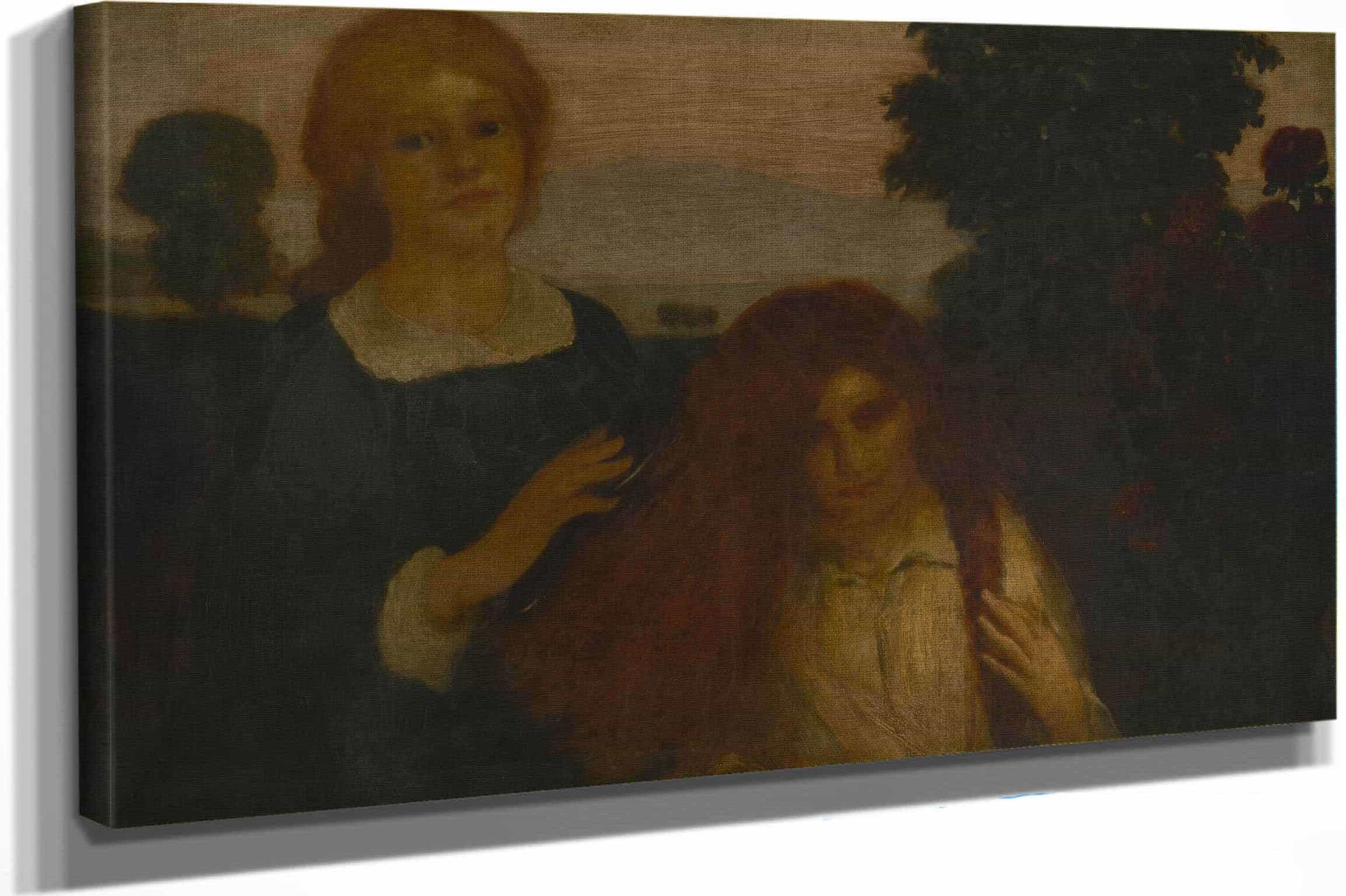 Rose To Rose   by Arthur Bowen Davies