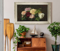 Roses De Nice On A Table by Henri Fantin Latour