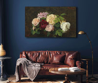 Roses De Nice On A Table by Henri Fantin Latour