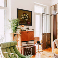 Roses In A Vase  by Henri Fantin Latour