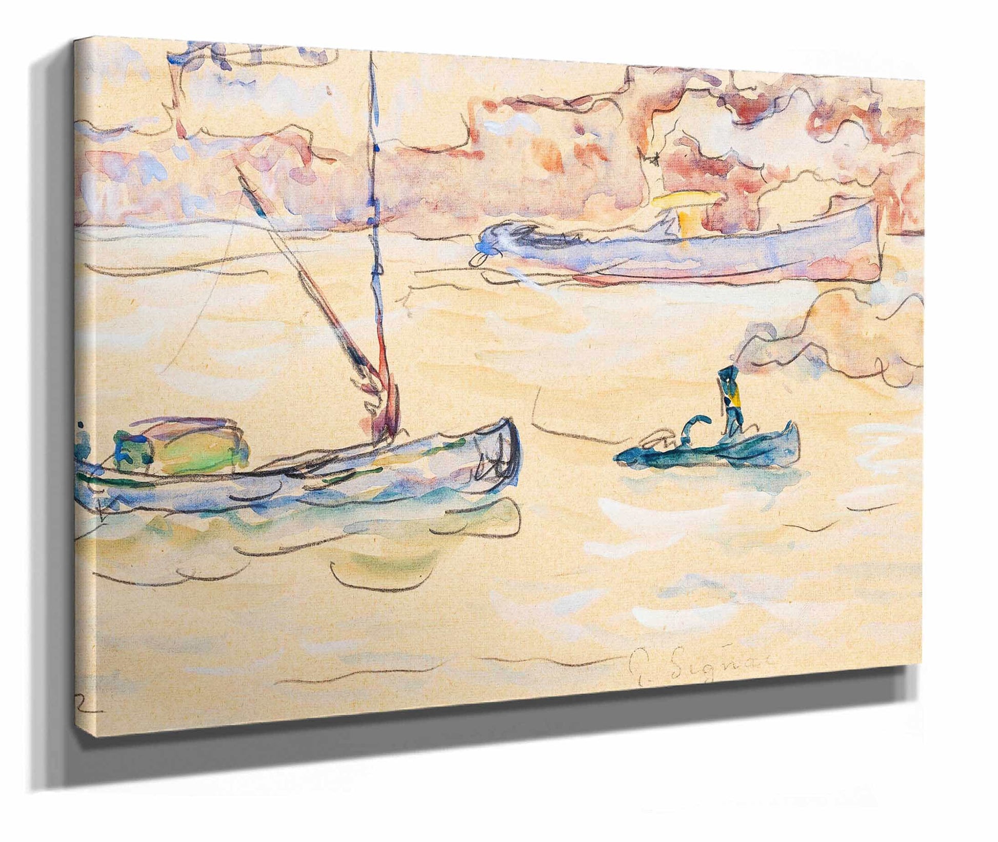 Rotterdam by Paul Signac