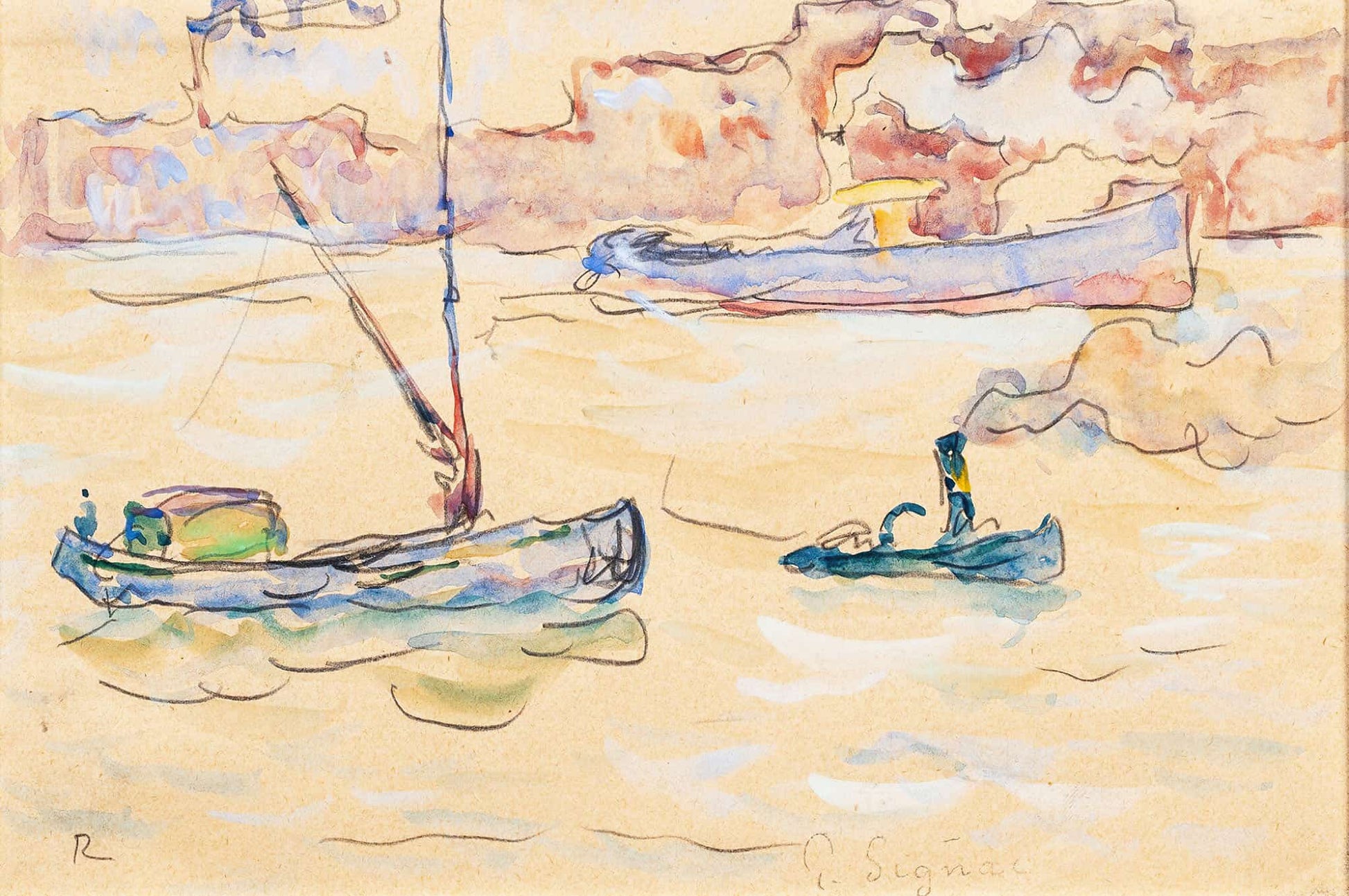 Rotterdam by Paul Signac