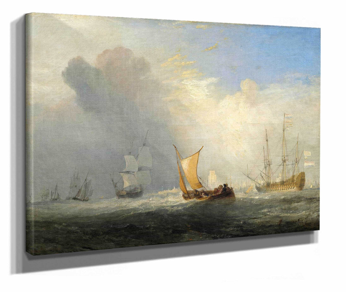 Rotterdam Ferry Boat by Joseph Mallord William Turner