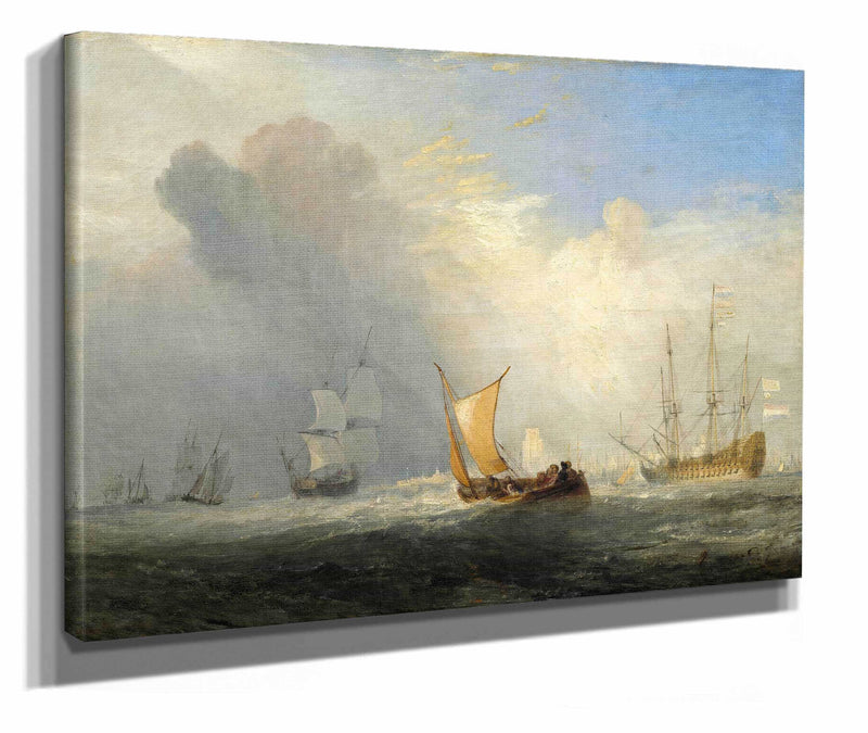 Rotterdam Ferry Boat by Joseph Mallord William Turner
