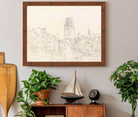 Rotterdam The Church Of St Lawrence by David Cox