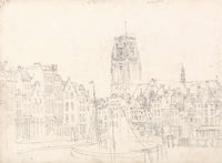 Rotterdam The Church Of St Lawrence by David Cox