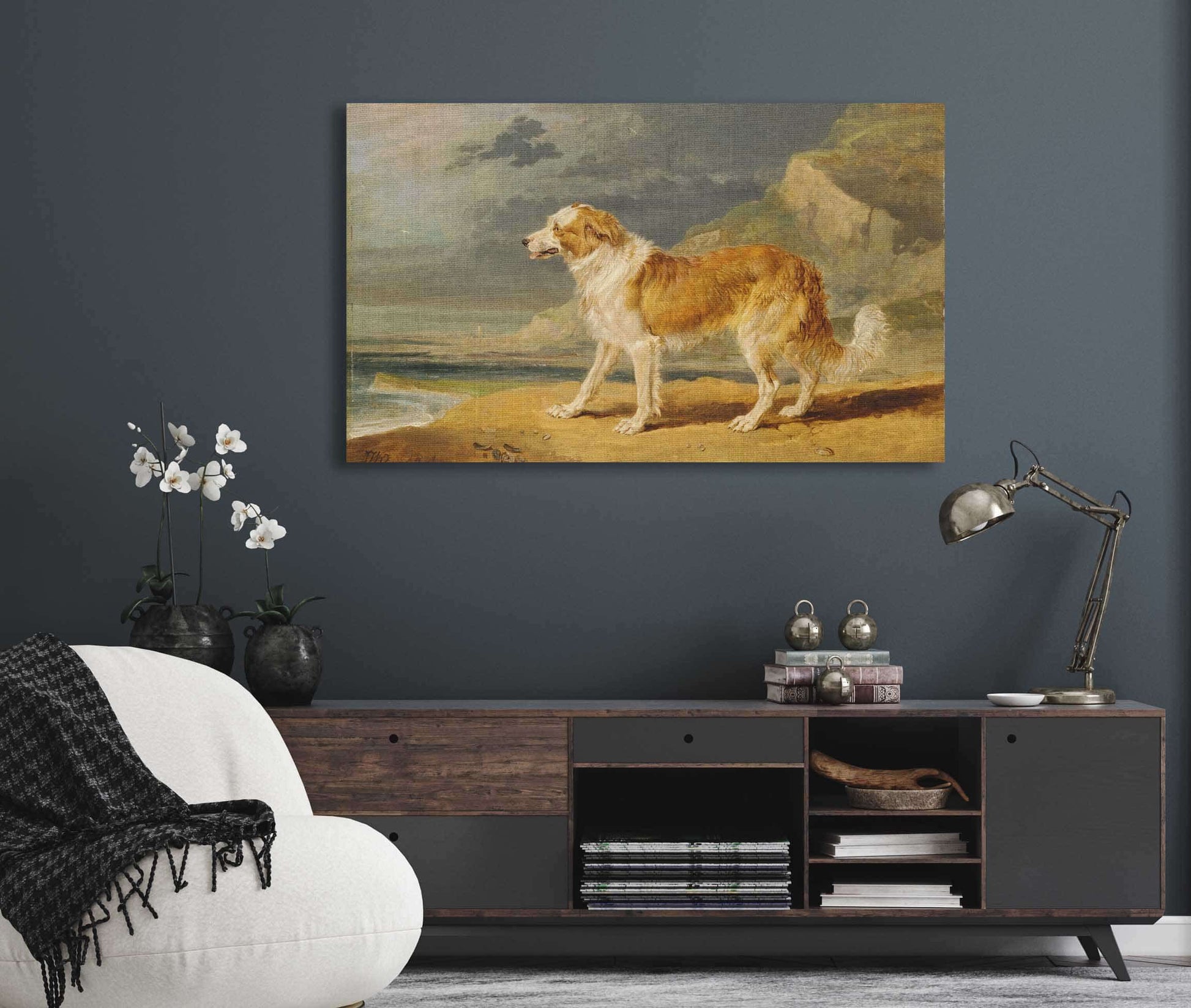 Rough Coated Collie by James Ward