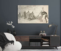 Rough Sketch For The Dance by Edwin Austin Abbey