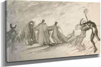 Rough Sketch For The Dance by Edwin Austin Abbey