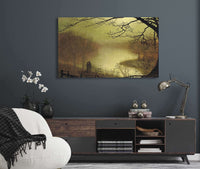 Roundhay Lake by John Atkinson Grimshaw