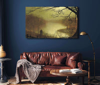 Roundhay Lake by John Atkinson Grimshaw