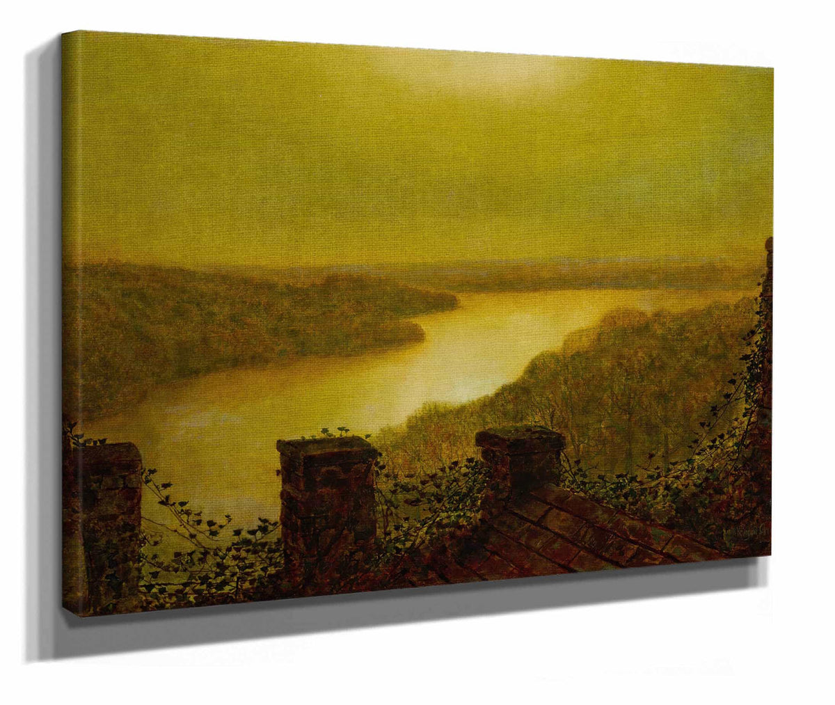 Roundhay Lake by John Atkinson Grimshaw