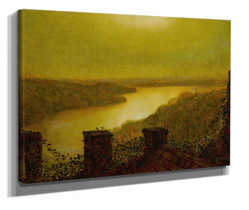 Roundhay Lake by John Atkinson Grimshaw