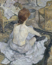 Rousse Dit Aussi La Toilette by Henri De Toulouse Lautrec