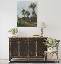 Route A Louveciennes by Camille Pissarro