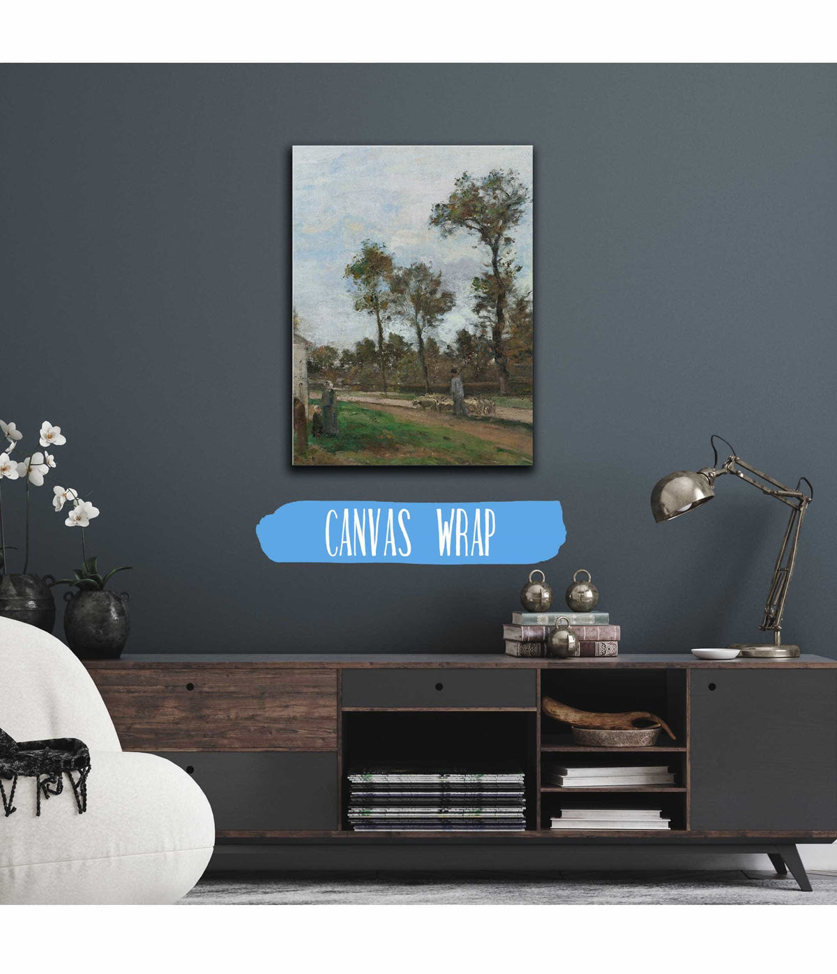 Route A Louveciennes by Camille Pissarro