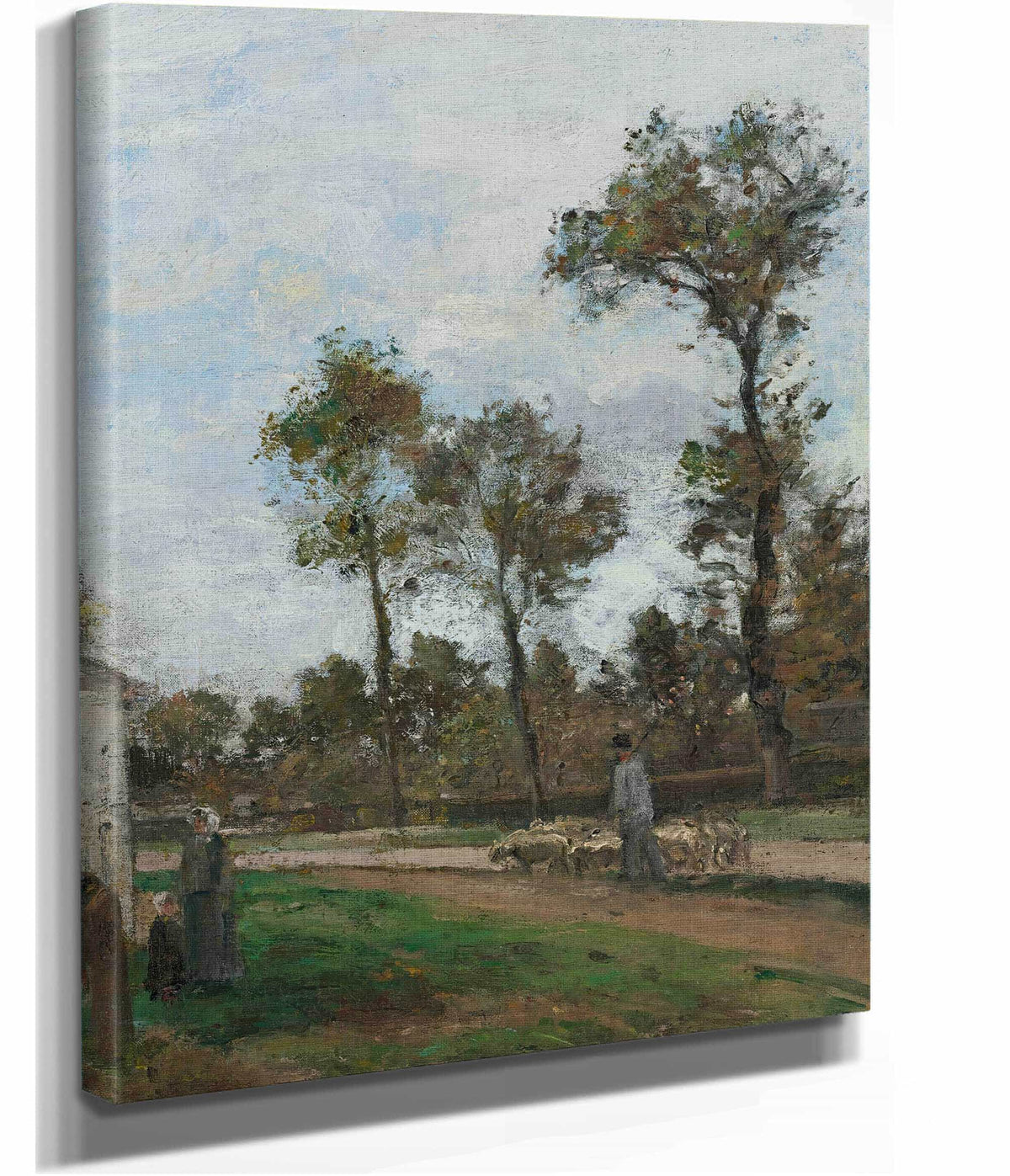 Route A Louveciennes by Camille Pissarro