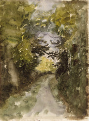Route En Foret by Narcisse Virgile Diaz De La Pena