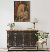 Ruckenakt by Franz Von Defregger