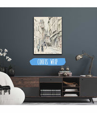 Rue Damiette Rouen by Camille Pissarro