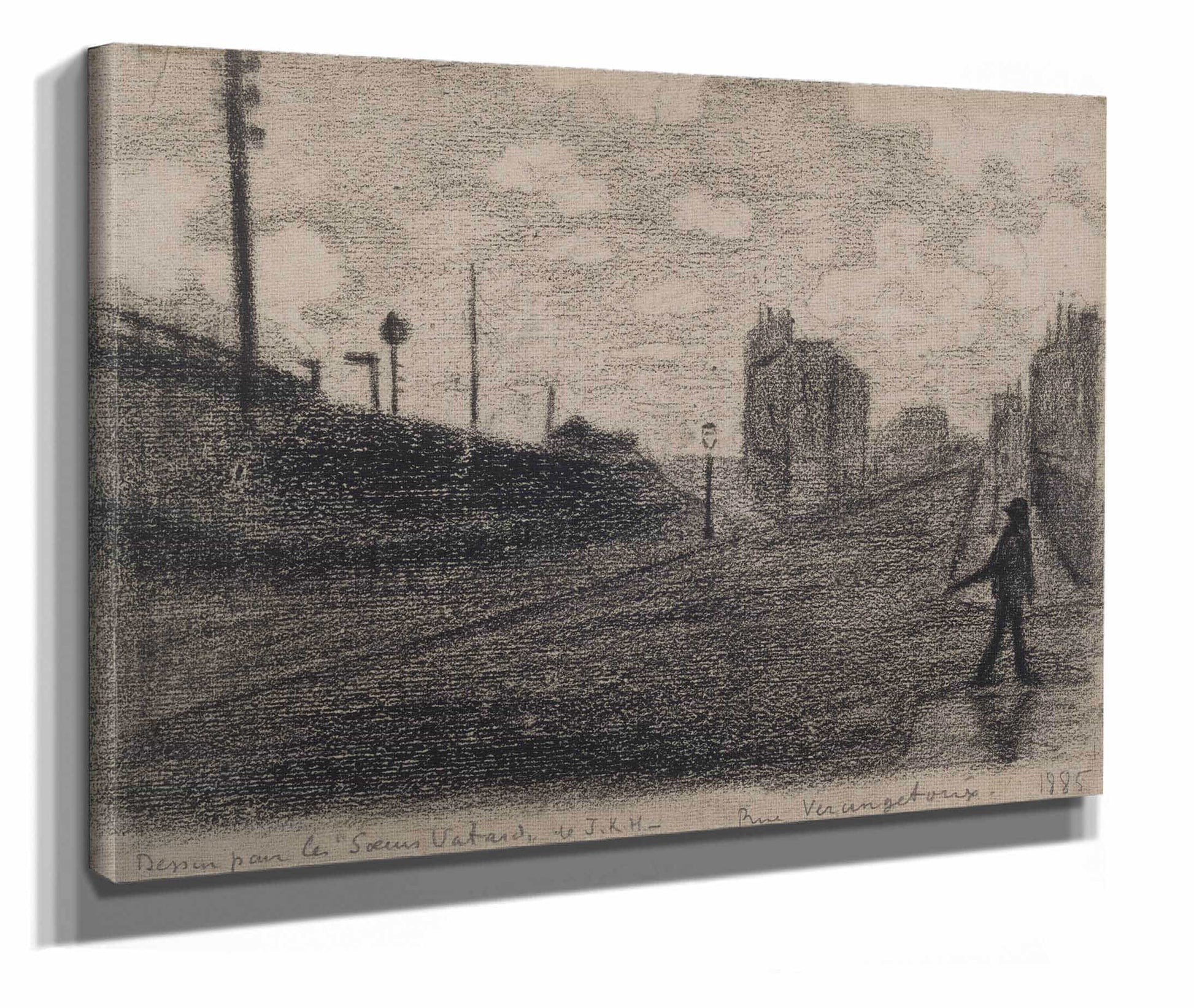 Rue Vercingetorix by Paul Signac
