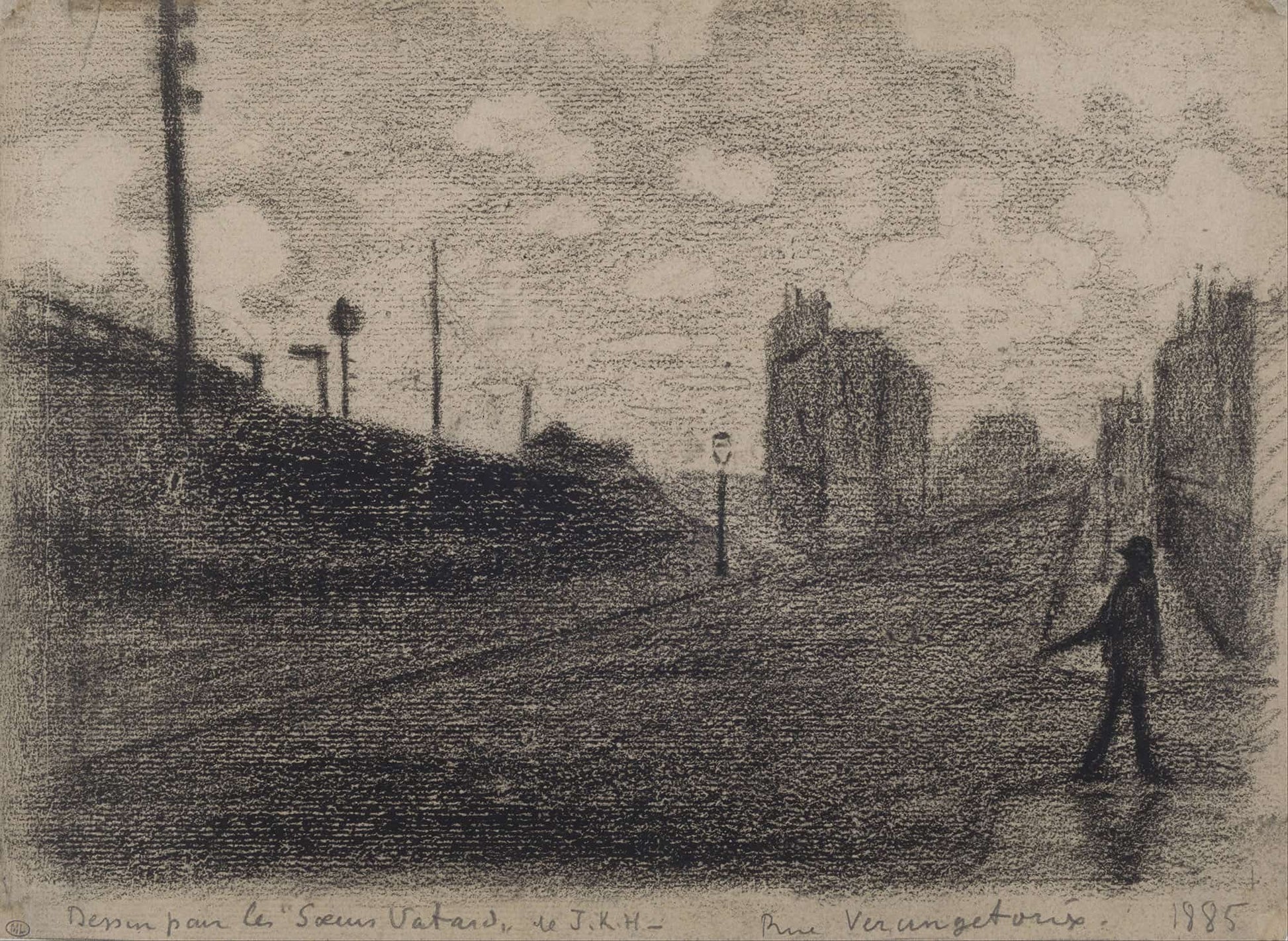 Rue Vercingetorix by Paul Signac