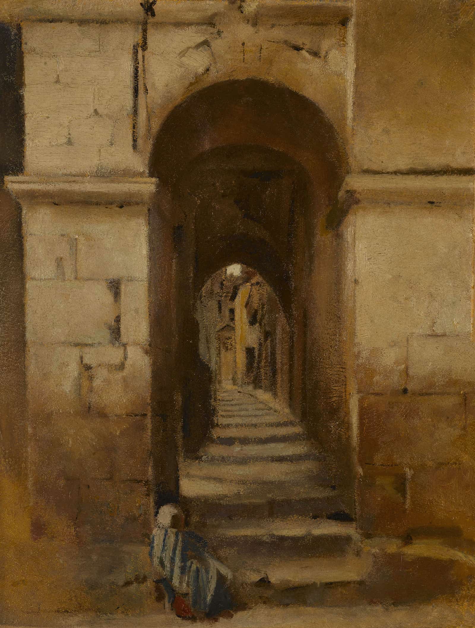 Ruelle A Rome by Jean Jacques Henner