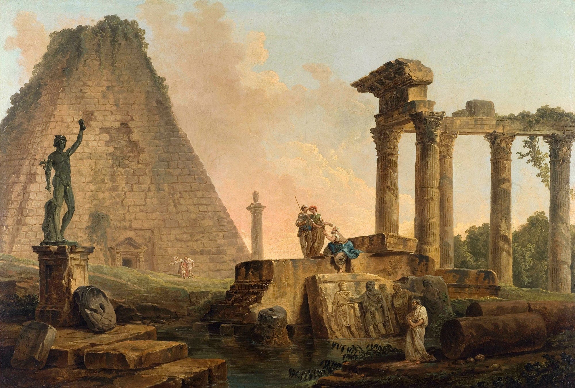 Ruines Romaines by Hubert Robert