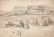 Ruins Of Richbro Castle Isle Of Thanet by James Ward