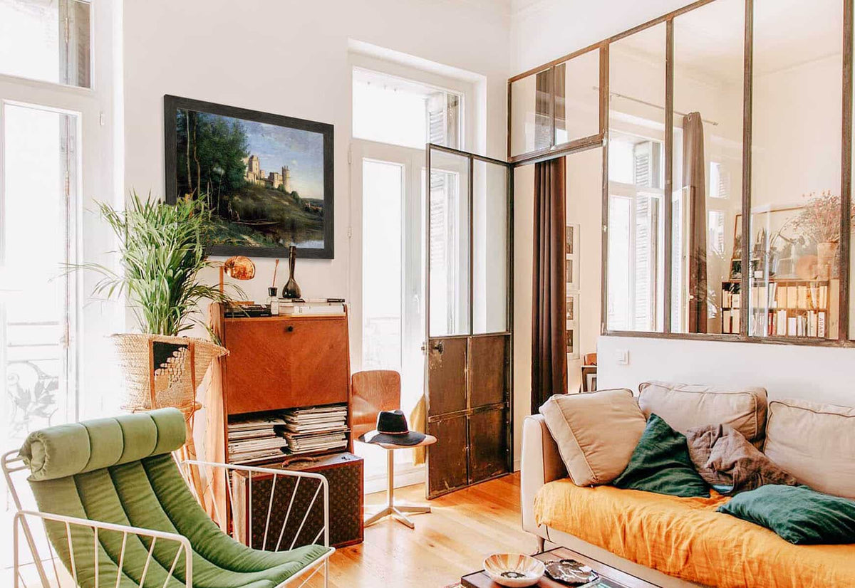 Ruins Of The Chateau De Pierrefonds by Jean Baptiste Camille Corot